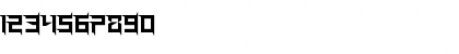 Download Prick Habit Regular Font Numeric Preview