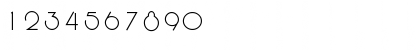 Download Cecilia Regular Font Numeric Preview