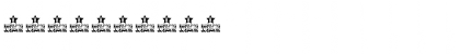 Download PROPAGANDA SIGHT SHADOW PERSONA Regular Font Numeric Preview
