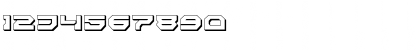Download Pulsar Class Solid 3D Regular Font Numeric Preview