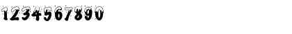 Download PWHAPPYCHRISTMAS Regular Font Numeric Preview