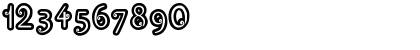 Download Pypats Regular Font Numeric Preview