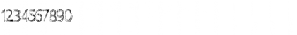 Download QuickFade Regular Font Numeric Preview