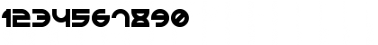Download Rounded Line 7 Regular Font Numeric Preview