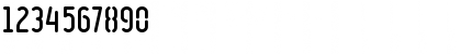 Download Ruler Stencil Bold Font Numeric Preview