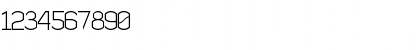 Download Semi Rounded Sans Serif 7 Regular Font Numeric Preview