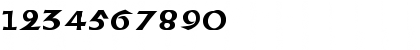Download Celtic Normal Font Numeric Preview