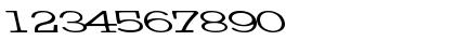 Download CelticBreezeLight80 Regular Font Numeric Preview