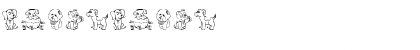 Download tender puppies Regular Font Numeric Preview