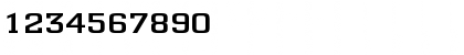 Download CenterCityExtended Bold Font Numeric Preview