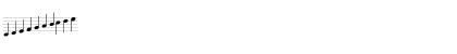 Download TypeMyMusic Notation Font Numeric Preview