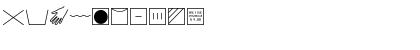Download Wash Care Symbols M54 Regular Font Numeric Preview