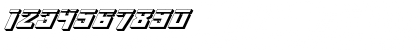 Whiskey Bravo Victor3D Laser Regular Font Numeric Preview Whiskey Bravo Victor3D Laser Regular Font Numeric Preview