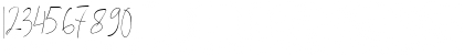 White Apparel Apparel Font Numeric Preview