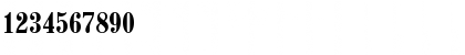 Download Century725 BdCn BT Bold Font Numeric Preview