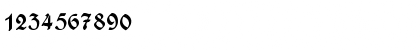 Download WieynckFrakturUNZ1L Bold Font Numeric Preview