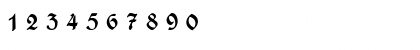 Download WieynckFrakturUNZ1L Bold Italic Font Numeric Preview