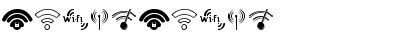 Download WIFI Regular Font Numeric Preview