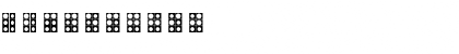 Download WLM Braille 4 Regular Font Numeric Preview