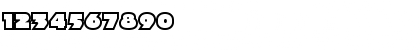 Download Xylitol Outline Font Numeric Preview