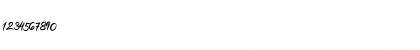 Download Bantham Regular Font Numeric Preview