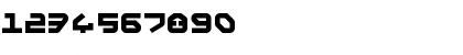 Download Yahren Regular Font Numeric Preview