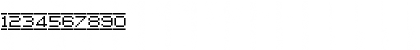 Download {PixelFlag} Regular Font Numeric Preview