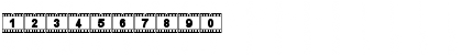 Download AC Filmstrip Regular Font Numeric Preview