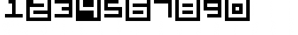 Download All Square Now Regular Font Numeric Preview