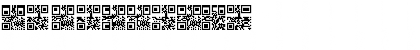 Download AlphanumericQR Regular Font Numeric Preview