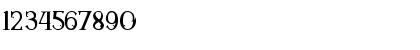 Download Annabel 1 Regular Font Numeric Preview