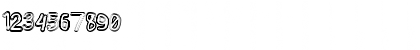 Download AppleStorm XbdFax Font Numeric Preview