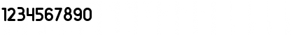 Download artifice.rs Regular Font Numeric Preview