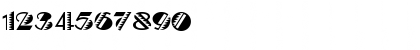 Download Bete Noir NF Regular Font Numeric Preview
