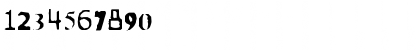 Download Bo_Toy Regular Font Numeric Preview