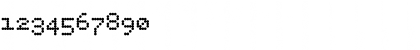 Download BPdots Bold Font Numeric Preview