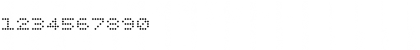 Download BPdotsUnicaseDiamond Regular Font Numeric Preview