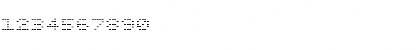 Download BPdotsUnicaseMinus Regular Font Numeric Preview