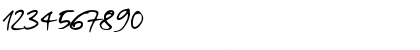 Download Breakaway Regular Font Numeric Preview