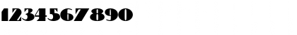 Download Bric-a-Braque NF Regular Font Numeric Preview