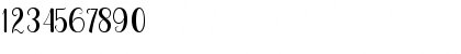 Download Buttercup Sample Regular Font Numeric Preview