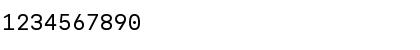 Download Calling Code Regular Font Numeric Preview