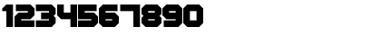 Download Cyberspace Raceway Back Regular Font Numeric Preview