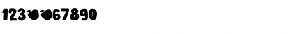 Download DK Appelstroop Regular Font Numeric Preview