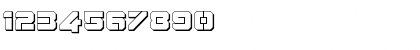 Download Domino Jack 3D Regular Font Numeric Preview