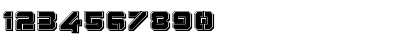Download Domino Jack Bevel Regular Font Numeric Preview