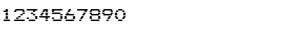 Download Dotrice Bold Font Numeric Preview