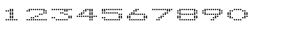 Download Dotrice Expanded Regular Font Numeric Preview