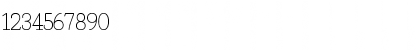 Download Fragment Core Roman Font Numeric Preview