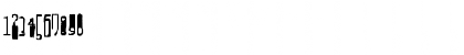 Download Fucsimile Regular Font Numeric Preview